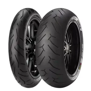 Obniżka ceny PIRELLI KOMPLET OPON (2069900) 110/70ZR17 DIABLO ROSSO 2 (54W) TL 2022 + (2070200) 160/60ZR17 DIABLO ROSSO 2 (69W) TL 2022