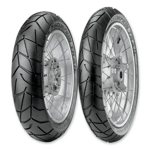 PIRELLI KOMPLET OPON (2399700) 120/70ZR17 SCORPION TRAIL (58W) TL 2015 + (1920300) 180/55ZR17 SCORPION TRAIL (73W) TL 2014 Zamów teraz