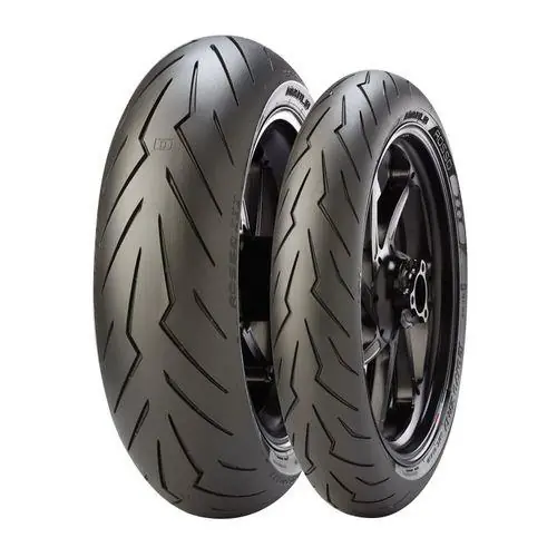PIRELLI KOMPLET OPON (2635200) 120/70ZR17 DIABLO ROSSO 3 (58W) TL 2020 + (2635800) 190/55ZR17 DIABLO ROSSO 3 (75W) TL 2018 Taniej