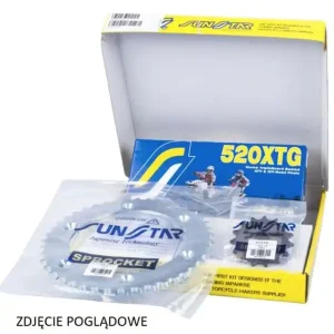Bezpieczna płatność Zestaw napędowy YAMAHA XT 600E 97-03 PLUS ZŁOTY 15/45/106 DO 750CM3 K520XTG098