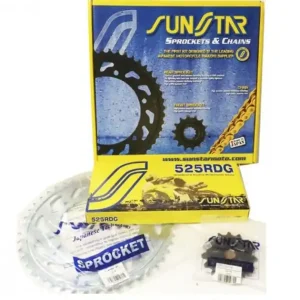 Zestaw napędowy SUZUKI GSXR 750 11-15 PLUS ZŁOTY 17/45/116 DO 1100CM3 K525RTG015 Tylko dziś