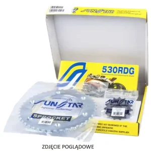 Zestaw napędowy HONDA CBR 1000RR 06-07 STANDARD 16/42/114 DO 1000CM3 K530RDG073 Tylko do końca tygodnia