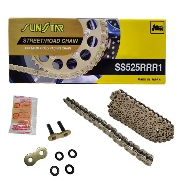 Promocja Łańcuch napędowy 525RRR1-114G 525ZVMXG XW RING Sunstar SS525RRR1-114G
