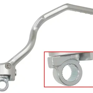 PSYCHIC DŹWIGNIA STARTERA (KOPKA) KAWASAKI KXF 250 ‘13-‘16 ALUMINIOWA (13064-0067) KOLOR SREBRNY Dostępne od ręki