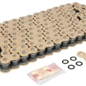 Wyjątkowa oferta Łańcuch napędowy 525ZVMX2G&G ZŁOTY 122 X-RING DID 525ZVMX2GG-122