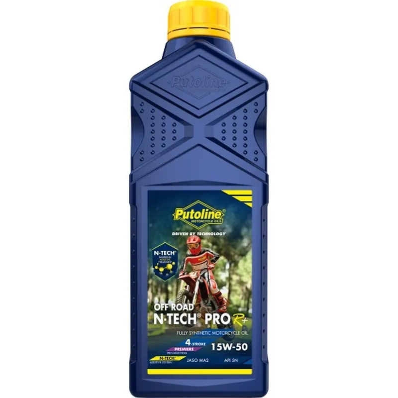Zamów teraz PUTOLINE WYPRZEDAŻ OLEJ SILNIKOWY 4T 100% SYNTETYK N-TECH® PRO R+ OFF ROAD 15W50 1L (AKC)