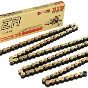 Darmowy zwrot Łańcuch 420NZ3G&B-140 złoty bez O-RINGÓW otwarty z zapinką DID 420NZ3GB-140