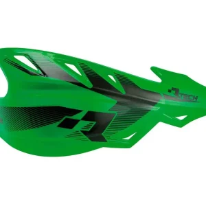 RACETECH (RTECH) OSŁONY RĄK (HANDBARY) RAPTOR KOLOR ZIELONY (Z MOCOWANIAMI NA KIEROWNICĘ 22,2MM I 28,6MM) Hit cenowy