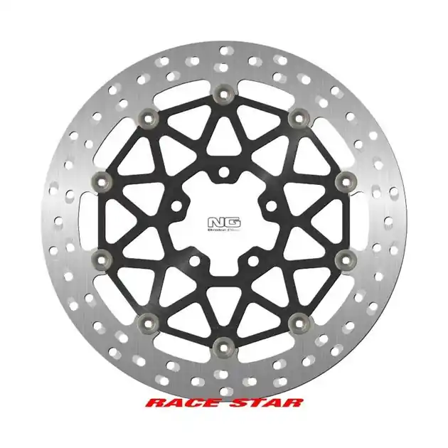 Kup teraz Tarcza hamulcowa przód RACE STAR PREMIUM Kawasaki ZX 10R SE ABS, ZX 10RR ABS (330x70x5mm) (5x10,25mm) Pływająca (Środek aluminiowy, polepszone chłodzenie) NG1641ZG