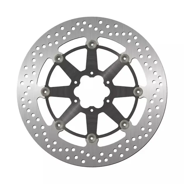 Kup online Tarcza hamulcowa przód BMW HP4 1000, Moto Guzzi Audace 1400, California 1400, Eldorado 1400, MGX-21 1400 (320x64x5mm) (6x8,50mm) Pływająca (Środek aluminiowy) NG1387G