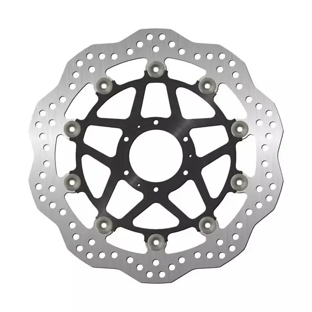 Tylko do końca tygodnia Tarcza hamulcowa przód Honda CB 400, Four, Super Boldor, Super Four, 600 Hornet (296x62x5mm) (6x6,25mm) WAVE Pływająca (Środek aluminiowy) NG1161XG