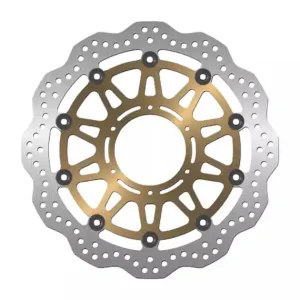 Darmowy zwrot Tarcza hamulcowa przód Honda 900/929/954 RR (330X94X4,5MM) (6X6,5MM) PŁYWAJĄCA WAVE NG644X
