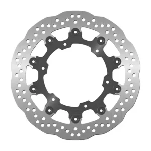 Dostępne od ręki Tarcza hamulcowa przód Yamaha XV1600 Wild Star, XVZ1300 (298X132X5mm) (6X10,5mm) WAVE PŁYWAJĄCA NG395X