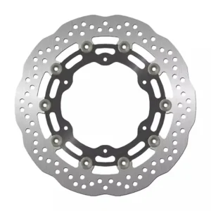 Dostępne od ręki Tarcza hamulcowa przód Yamaha YZF R6, YZF R1, FZS 1000, FJR, XJR 1300, XVZ 1300, XV 1600/1700/1900 (298X132X5mm) (6X8,5mm) WAVE PŁYWAJĄCA (ŚRODEK ALUMINIOWY) NG294XG
