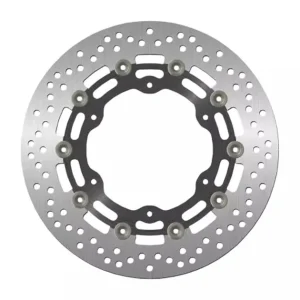 Tarcza hamulcowa przód Yamaha YZF R6, YZF R1, FZS 1000, FJR, XJR 1300, XVZ 1300, XV 1600/1700/1900 (298X132X5mm) (6X8,5mm) PŁYWAJĄCA (ŚRODEK ALUMINIOWY) NG294G Kup teraz