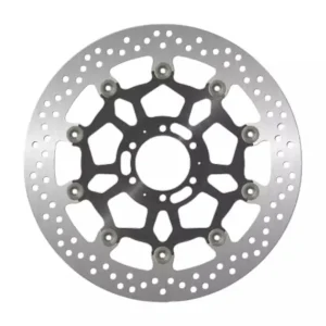 Łatwy zwrot Tarcza hamulcowa przód Aprilia Drosoduro/Shiver 900, Ducati ST4, Moto Guzzi V7 (320X64X5MM) (6X8.5MM) PŁYWAJĄCA (ŚRODEK ALUMINIOWY) NG1780G
