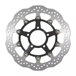 Tarcza hamulcowa przód Triumph Daytona 955, Sprint 1050 (320X78X4.5MM) (5X10.5MM) WAVE PŁYWAJĄCA (ŚRODEK ALUMINIOWY) NG1753XG Nowość