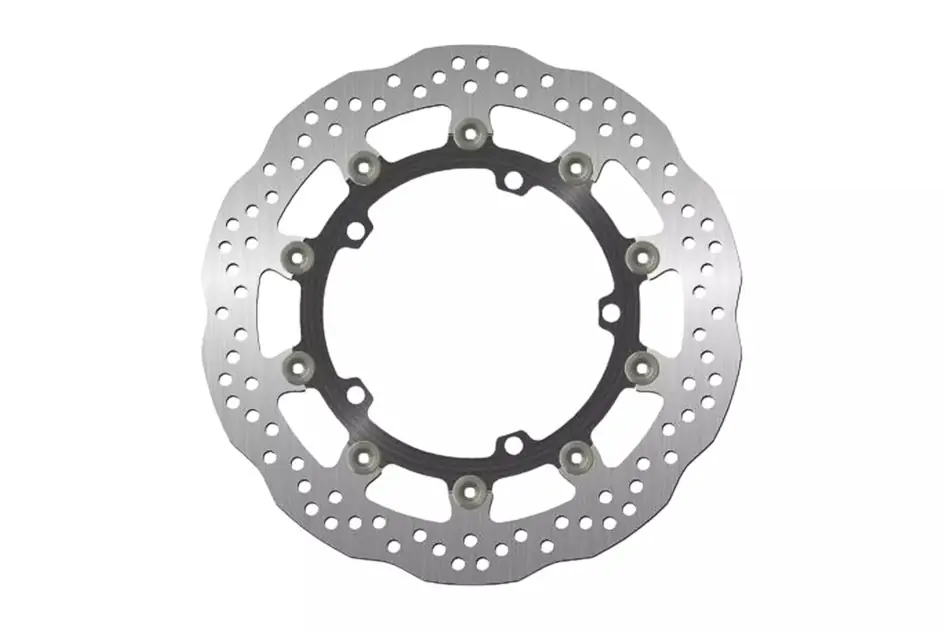 Dostępne od ręki Tarcza hamulcowa przód Triumph Speed Triple 1050, Street Triple 1050, Trophy 1215 (320X150X5MM) (5X10.5MM) WAVE PŁYWAJĄCA (ŚRODEK ALUMINIOWY) NG1708XG