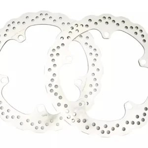 Hit cenowy Tarcza hamulcowa przód BMW R 1200/1250 GS/ADV, 1300 GS (320x181x4,8mm) (5x14,0mm) Wave (Zestaw dwóch tarcz hamulcowych o powiększonej średnicy z adapterami) NG1046XK28
