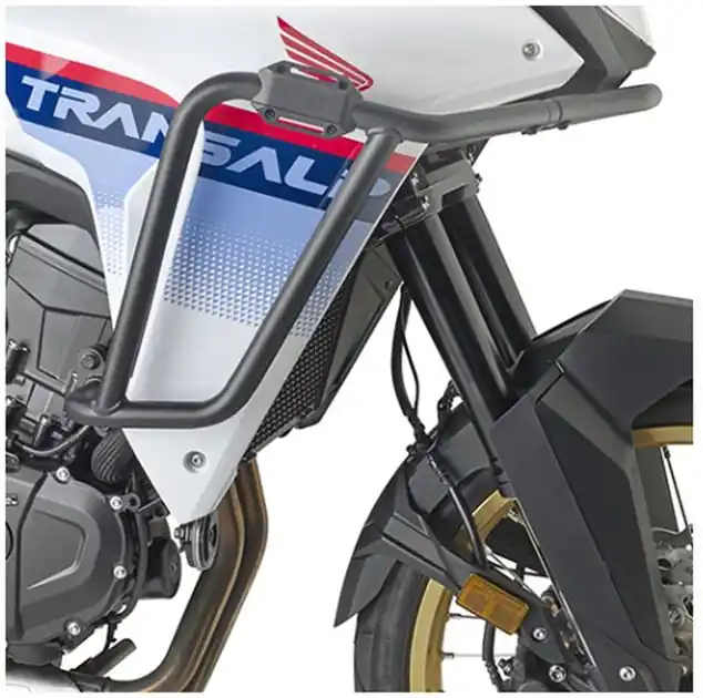 Zniżka Gmole osłony silnika Honda XL 750 Transalp górne czarne Kappa KNH1201