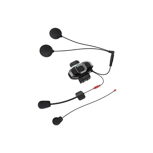 Interkom SF4 Bluetooth 4.1 zasięg do 1200 m z radiem FM i uniwersalnym zestawem mikrofonów i szybkim mocowaniem 2 zestawy Sena SF4-02D Premium
