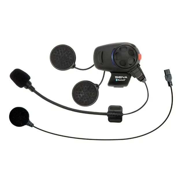 Interkom SMH5 Bluetooth 3.0 zasięg do 400 m z uniwersalnym zestawem mikrofonów 1 zestaw Sena SMH5-10 Dostępne od ręki