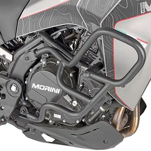 Tylko dziś Gmole osłony silnika Moto Morini X-Cape 649 czarne Kappa KN9350