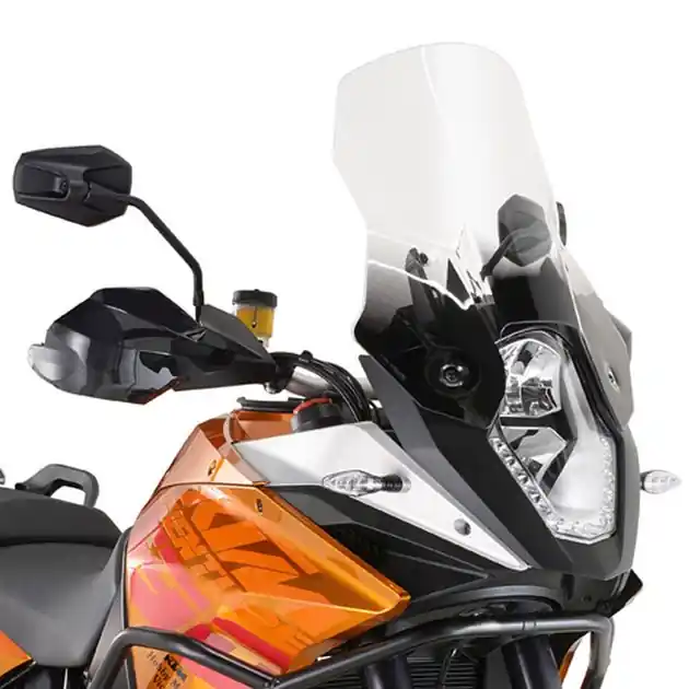 Szyba akcesoryjna KTM 1190 Adventure/R, 1050 Adventure, 1090 Adventure 37x41cm przeźroczysta Kappa KD7703ST Tani