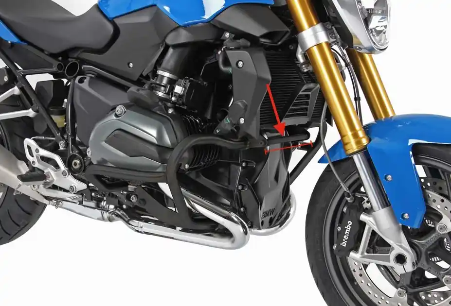 Wyprzedaż Wspornik usztywniający osłony silnika BMW R 1200 GS LC 2013-2018 Hepco Becker 4222668 00 01