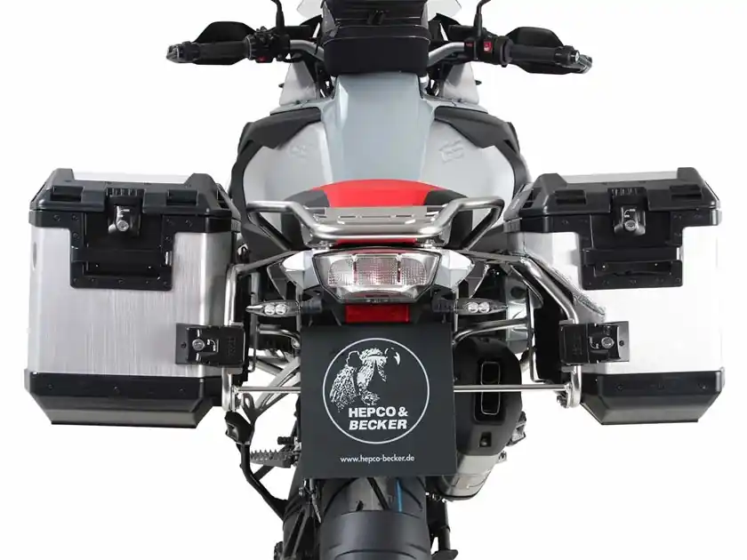 Bestseller Stelaż kufrów bocznych XplorerCutout + kufry Xplorer BMW R 1250 GS Adventure 2019-2024 Hepco Becker 6516519 00 22-00-40