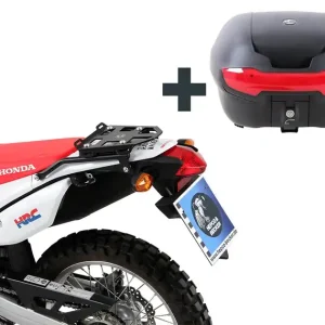 Bagażnik Minirack + kufer centralny Honda CRF 250 Rally 2017-2020 Hepco Becker 6609511 01 01-089 bl Bestseller