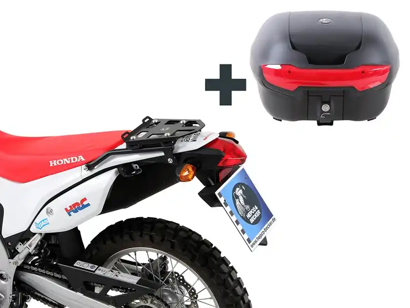 Bagażnik Minirack + kufer centralny Honda CRF 250 Rally 2017-2020 Hepco Becker 6609511 01 01-089 bl Bestseller