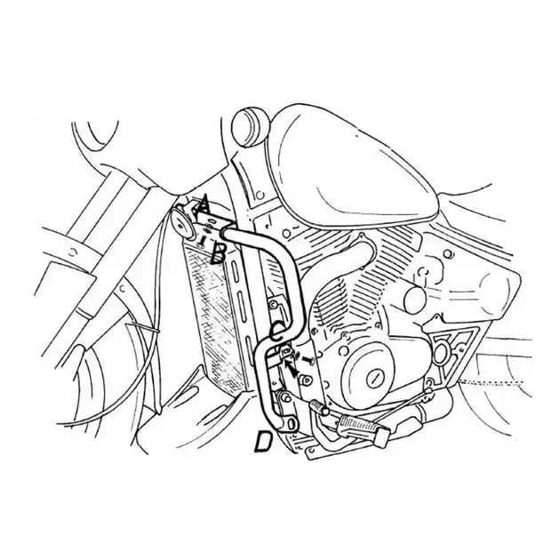 Bestseller Gmole silnika Suzuki VZ 800 Marauder 1996 - 2003 Hepco Becker 501310 00 02