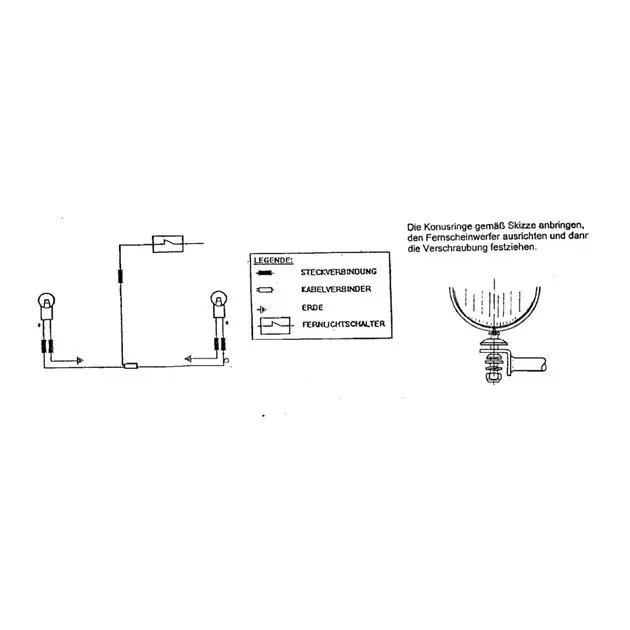 Zestaw lamp bocznych, dodatkowych Suzuki VL 1500 Intruder 1998-2004 Hepco Becker 400392 00 02 Okazja