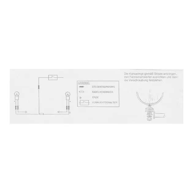 Zestaw lamp bocznych, dodatkowych Kawasaki VN 800 Classic 1996-1999 Hepco Becker 400275 00 02 Okazja