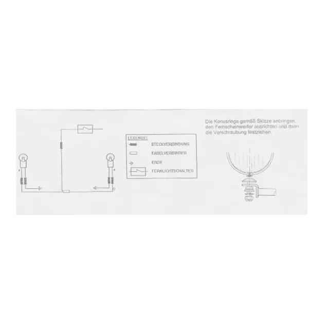 Zestaw lamp bocznych, dodatkowych Honda VT 600 C 1988-2000 Hepco Becker 400176 00 02 Nowy