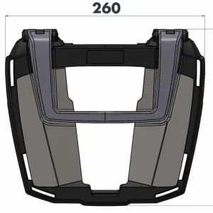 Zamów teraz Stelaż kufra centralnego Easyrack Honda CB 600 F Hornet 2007 - 2010 Hepco Becker 661948 01 01