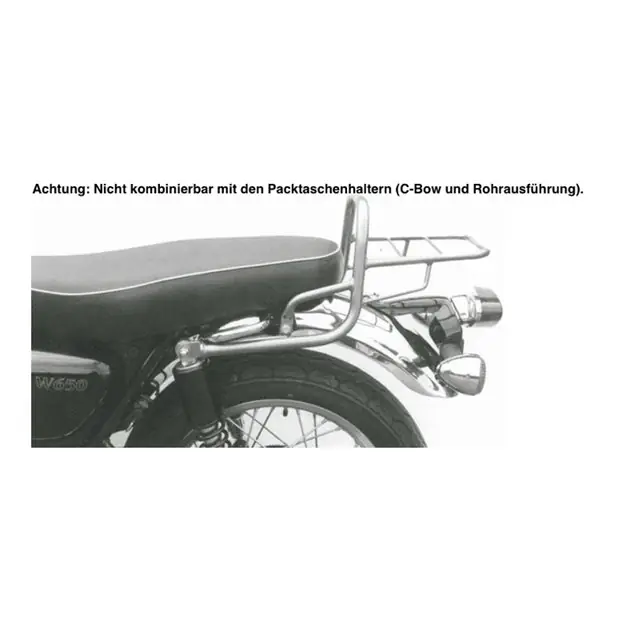 Stelaż pod kufer centralny Kawasaki W 650 1999-2006 / W 800 2011-2016 Hepco Becker 650284 01 01 Tani