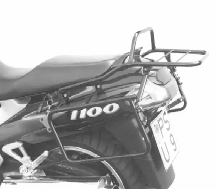 Bezpieczna płatność Stelaż kufrów bocznych Kawasaki ZZ-R 1100 1993 - 2001 Hepco Becker 650264 00 01