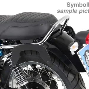 Bezpieczna płatność Stelaż boczny C-BOW Moto Guzzi V 7 III Carbon / Milano / Rough 2018-2020 Hepco Becker 630553 00 02
