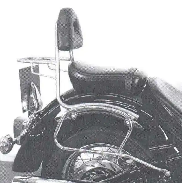 Sissybar z bagażnikiem Yamaha XVS 1100 A Drag Star Classic 2001-2007 Hepco Becker 611430 00 02 Super okazja