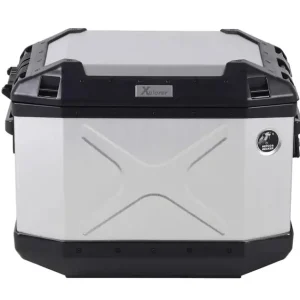 Wysoka jakość Kufer boczny lewy Xplorer 40L srebrny Hepco & Becker 610210 00 00