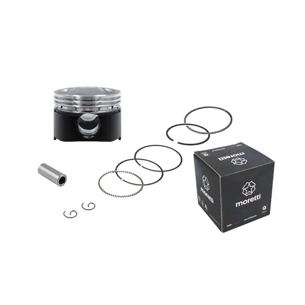 Wyprzedaż Tłok Moretti 60cc Skuter 4T, śr 44 sw 13 c 17,2, grafitowany, komplet GY6 139QMB, 139QMA Skuter 4T