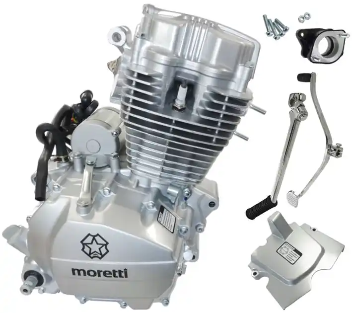 Silnik Moretti pionowy 156FMI, 125cc 4T, 5-biegowy manual (bez oleju) Zamów dziś