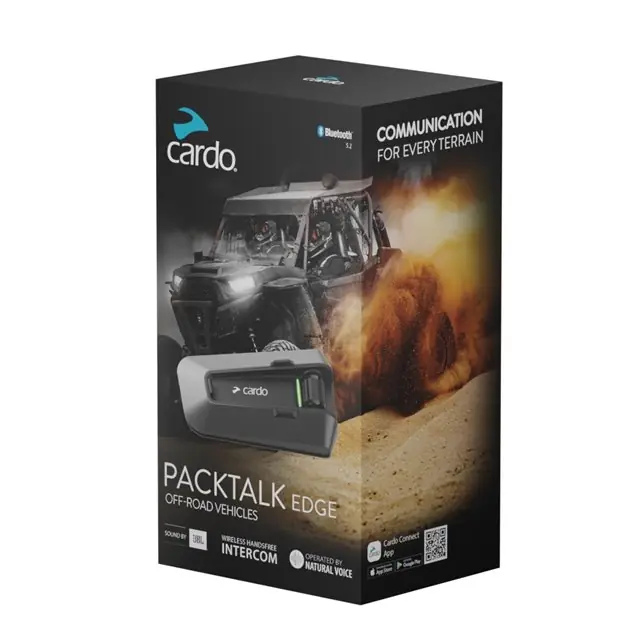 Interkom Packtalk EDGE ORV Duo do off road (2pak) Cardo PT200150 Oferta limitowana