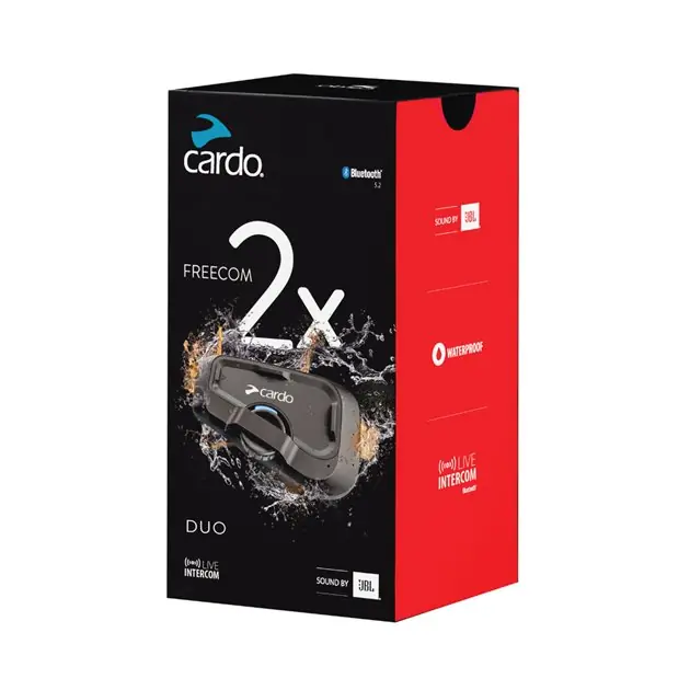 Interkom Cardo Freecom 2X Bluetooth dla 2 osób FRC2X103 Najlepsza cena