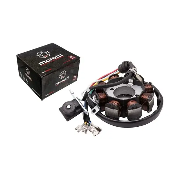 Tylko dziś Stator, stojan, iskrownik alternatora uniwersalny do motoroweru 50cc 4T 8 cewek, 5 przewodów