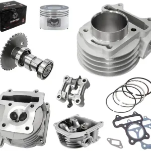 Zestaw cylinder głowica Skuter GY6 139QMB / 139QMA 80 cm3 MORETTI 5905220802982 Szybka wysyłka