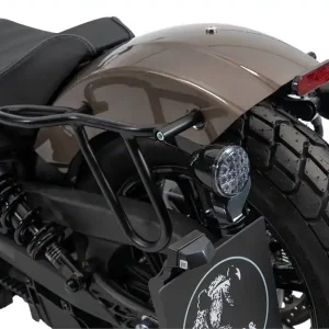Zestaw Stelaż pod sakwy Cutout czarny, sakwy Rugged brązowe Indian Scout Bobber Hepco & Becker 6277697 00 08 Nie przegap