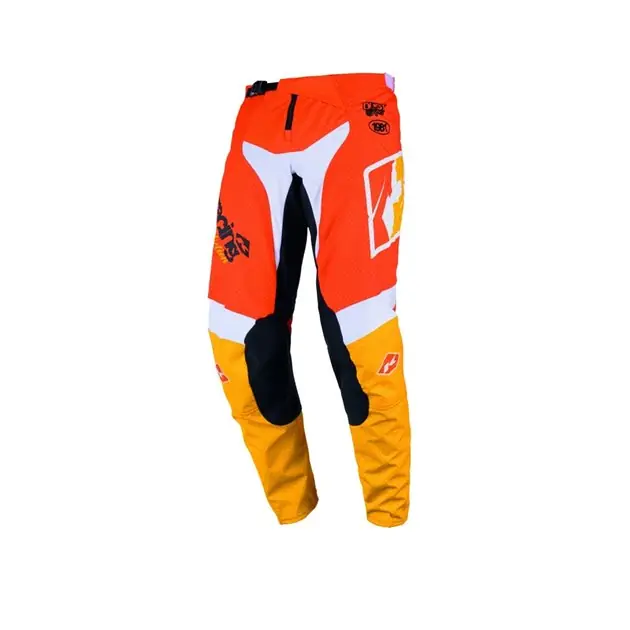 Spodnie cross/enduro Force Beach Dust Orange/Biały XL (36) Kenny Racing 261-6104013-3606 Wysoka jakość